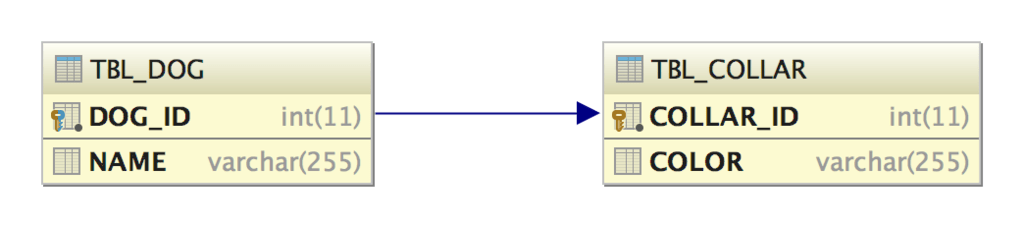 one to one unidirectional mapping in hibernate annotation example