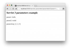 http request parameters list