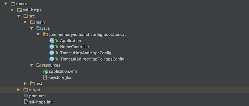 spring boot configure tomcat