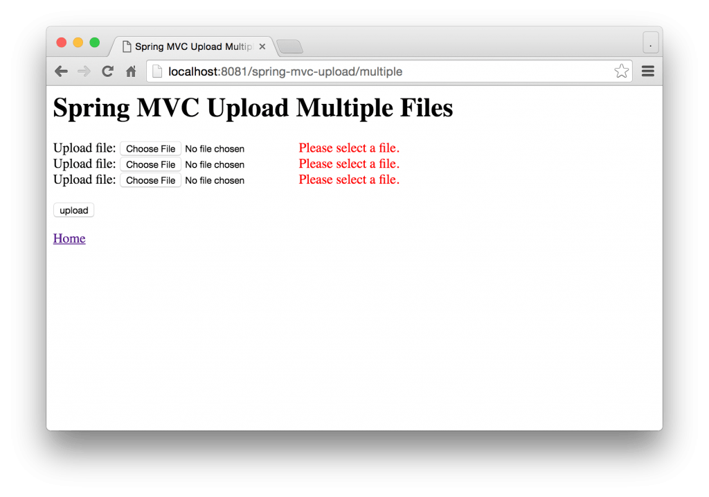 Commonsmultipartresolver example 2025