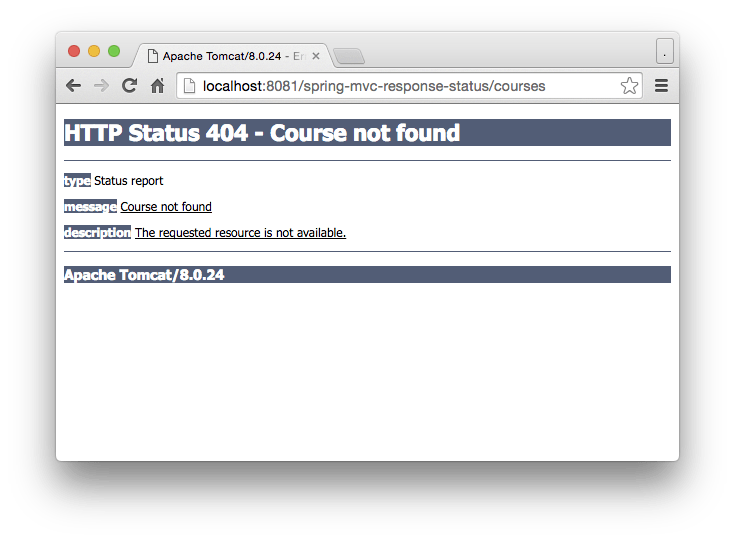 spring mvc response status example